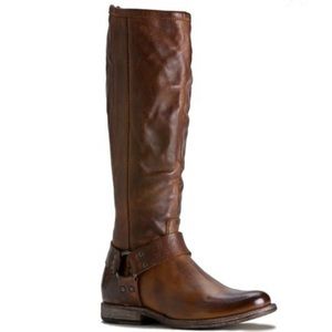 Frye boots Phillips harness tall vintage leather